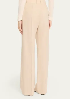 Loro PianaEdward Pleated Wide-Leg Trousers