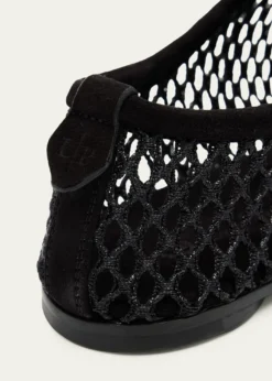 Loro PianaFloaty Fishnet Ballerina Flats