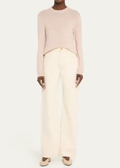 Loro PianaFobello Crewneck Baby Cashmere Top