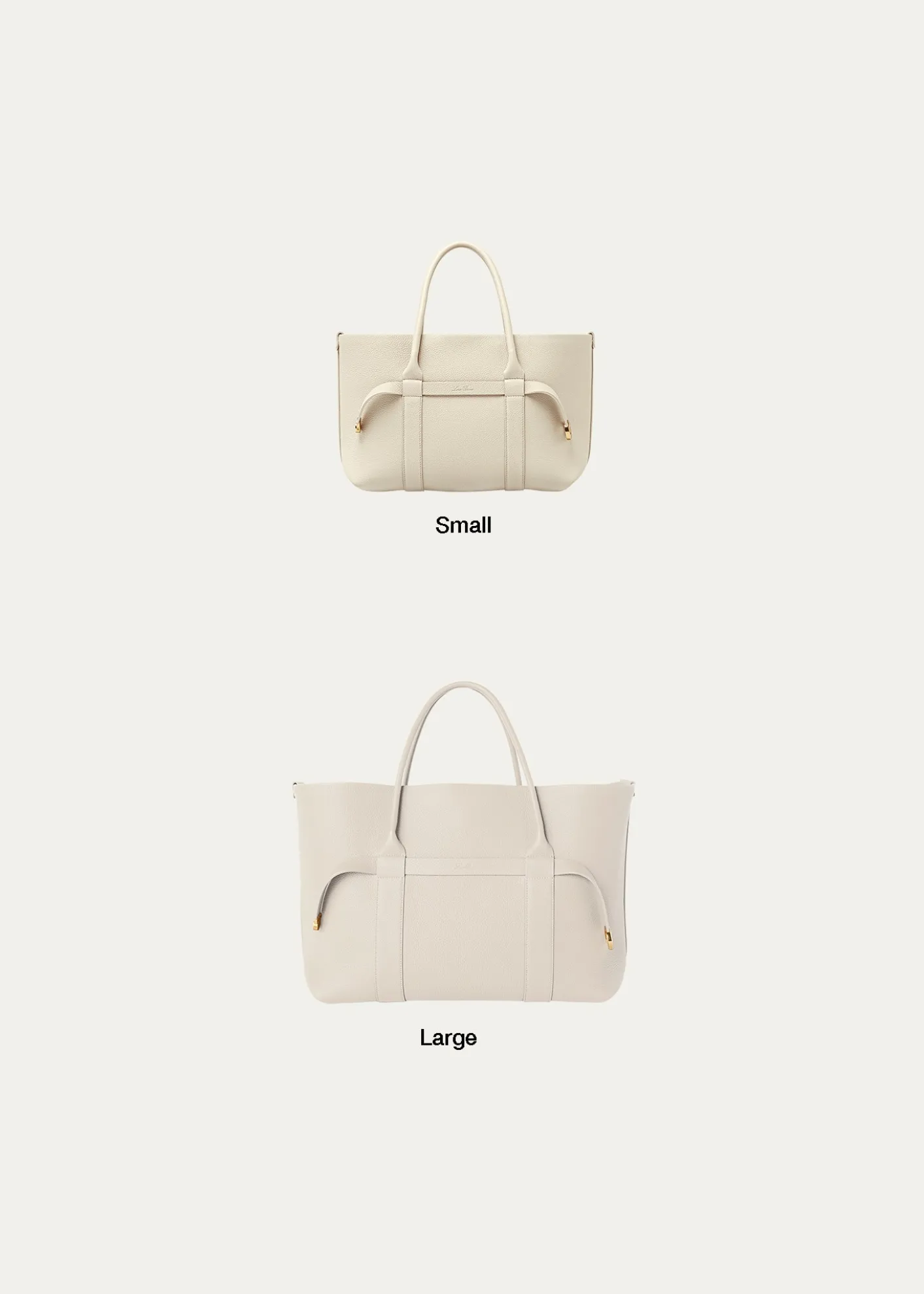 Loro PianaGhiera Grained Leather & Cashmere Tote Bag