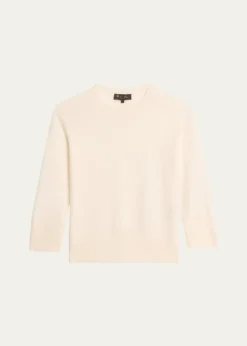 Loro PianaGirocollo Manica Neo Piuma Cashmere Sweater