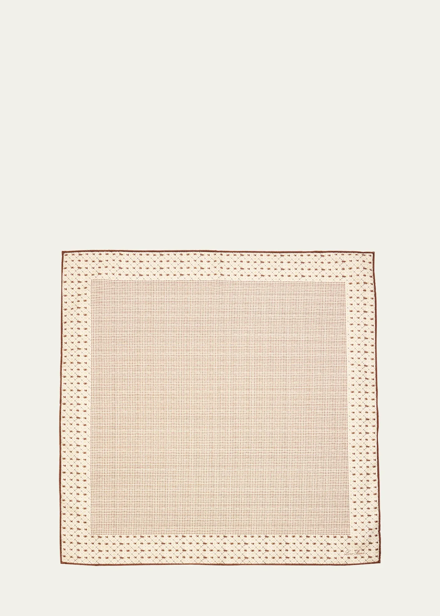 Loro PianaGolden Net Foulard Scarf