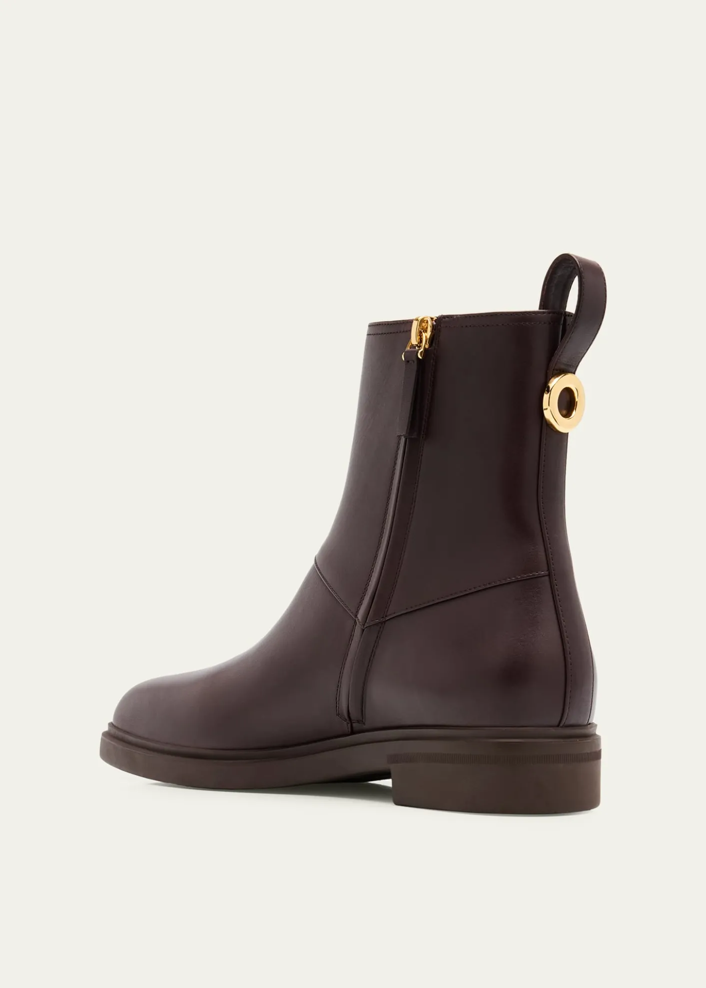 Loro PianaKilda Leather Ankle Boots