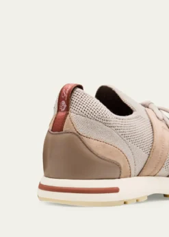 Loro PianaKnit Lace-Up Runner Sneakers