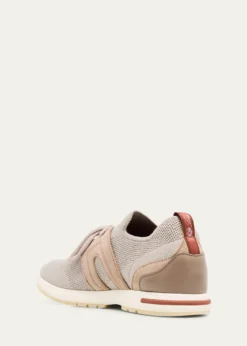 Loro PianaKnit Lace-Up Runner Sneakers