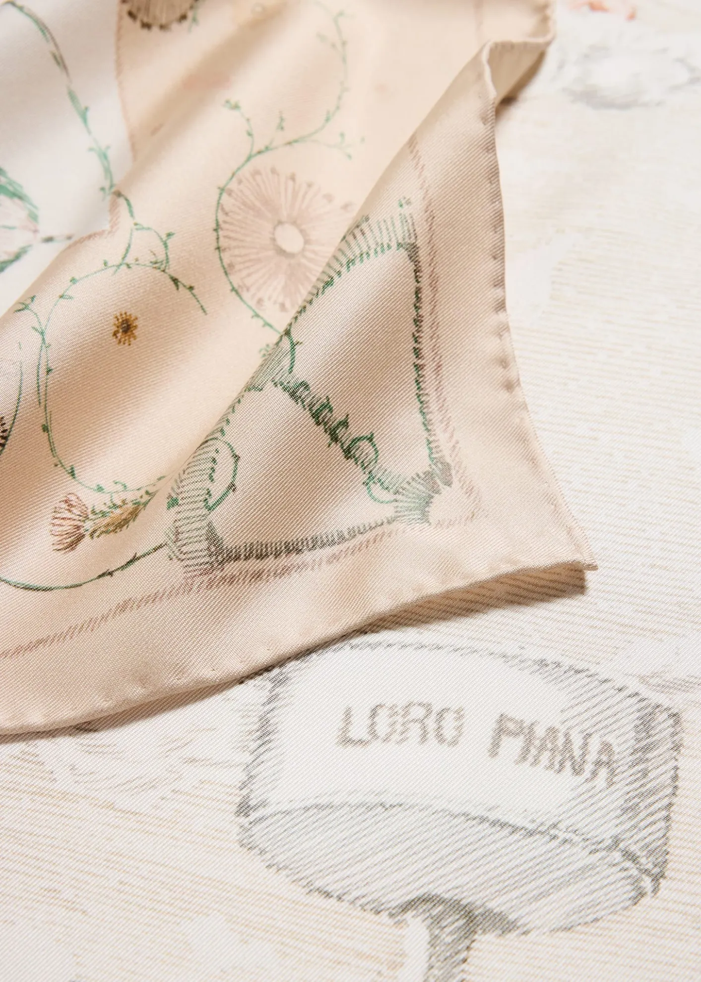 Loro PianaLaboratorio Delle Meraviglie Silk Foulard Scarf