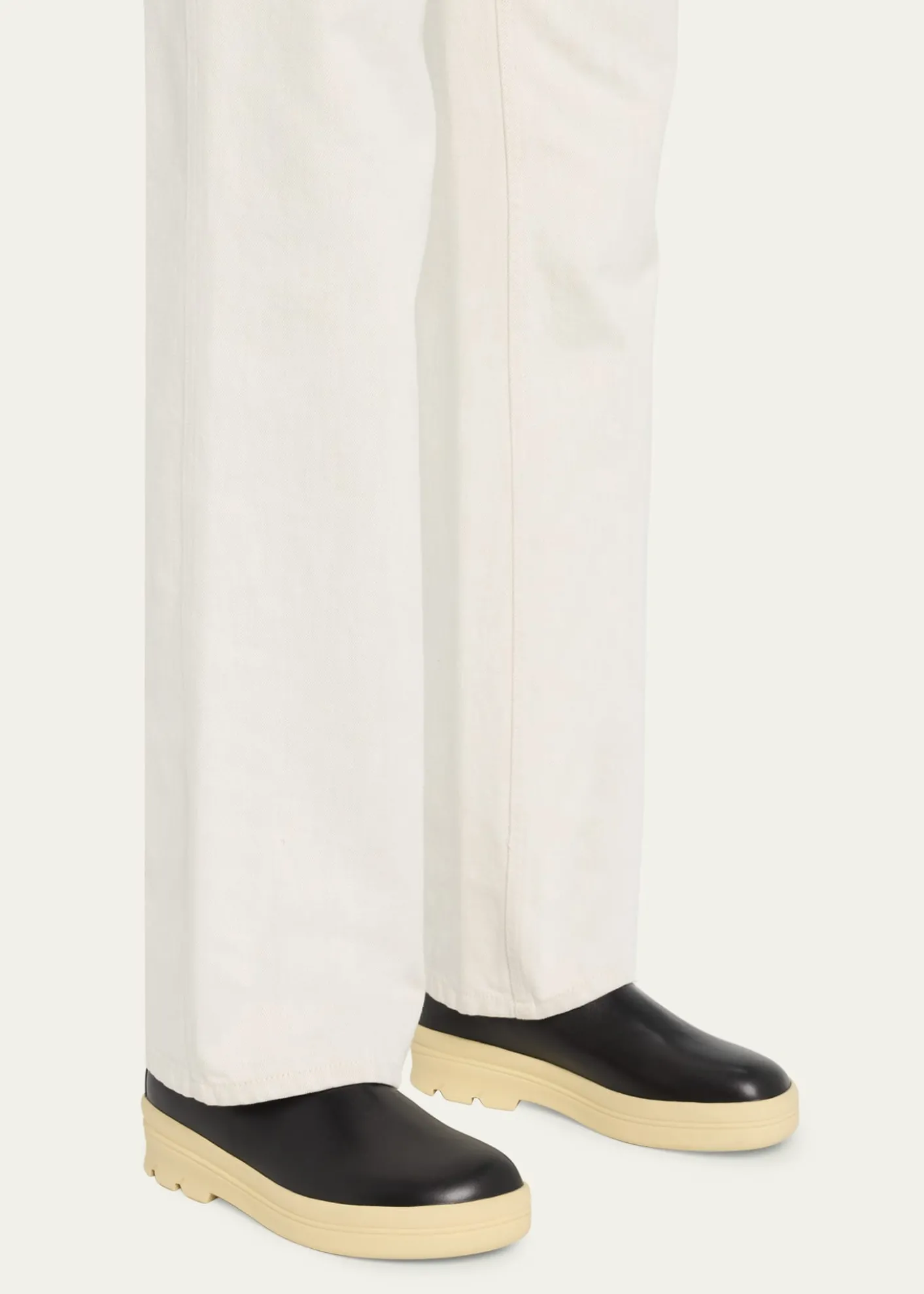 Loro PianaLakeside Leather Chelsea Ankle Boots