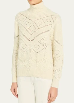 Loro PianaLa Plagne Mock-Neck Cashmere Sweater