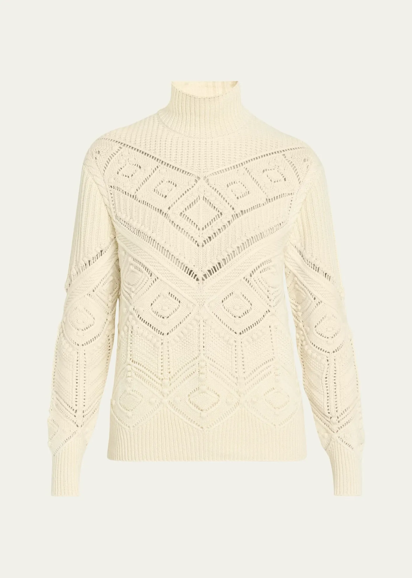 Loro PianaLa Plagne Mock-Neck Cashmere Sweater
