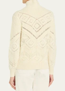 Loro PianaLa Plagne Mock-Neck Cashmere Sweater