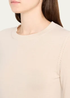 Loro PianaLong-Sleeve Cashmere Sweater