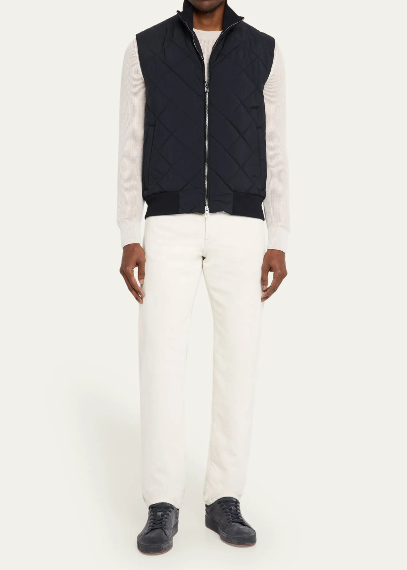 Loro PianaMen's Ampay Full-Zip Vest