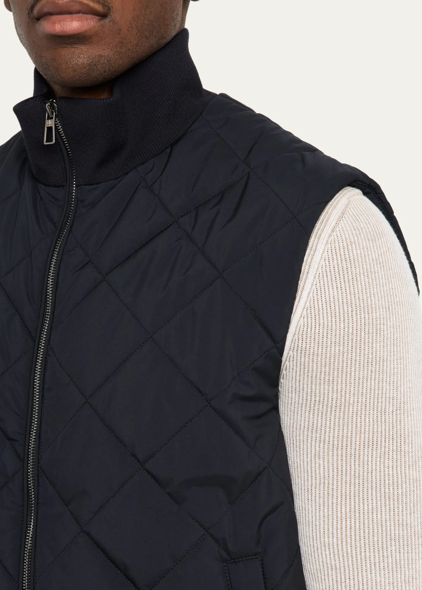Loro PianaMen's Ampay Full-Zip Vest