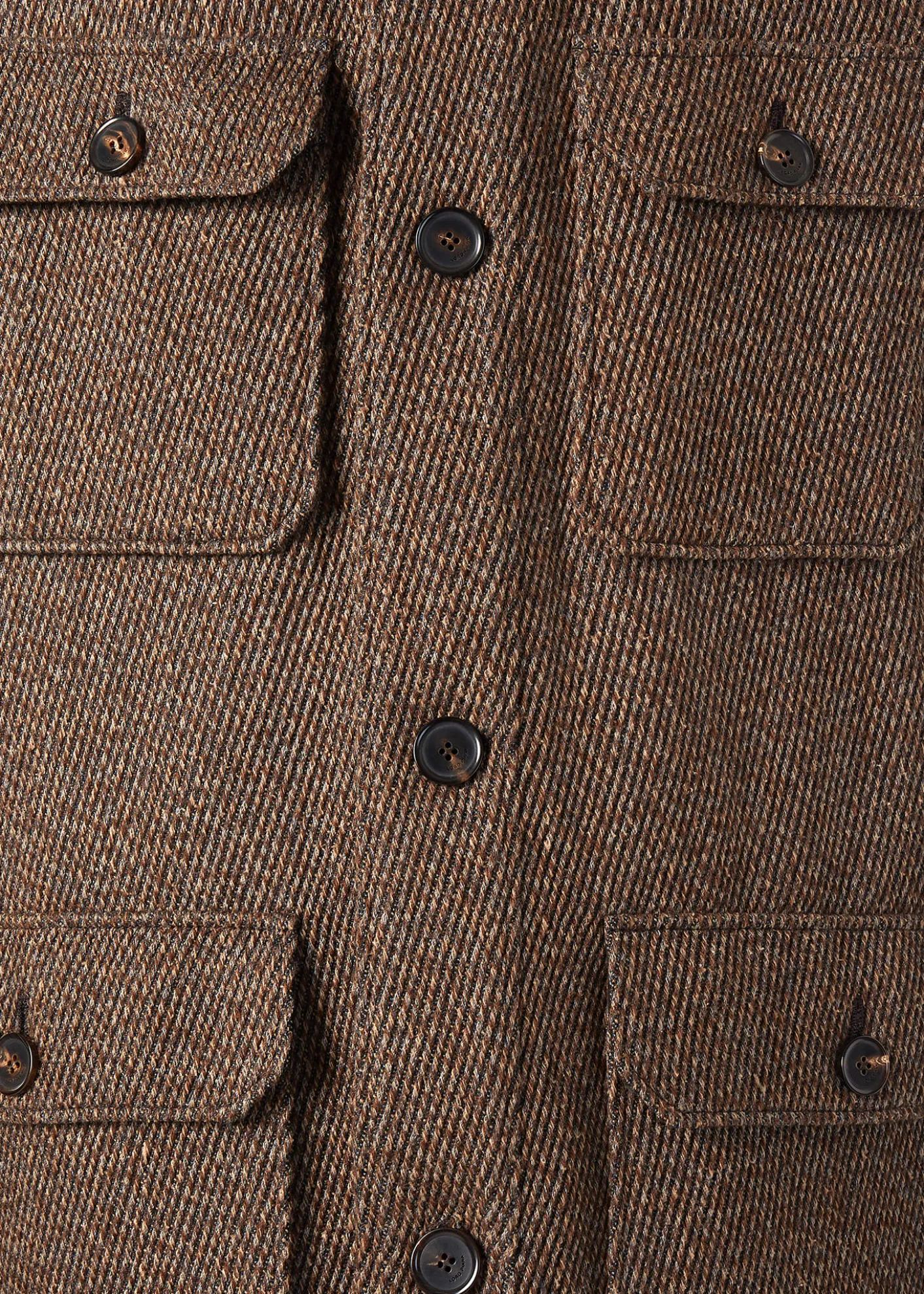 Loro PianaMen's Andover Cannete Flap-Pocket Caban Jacket