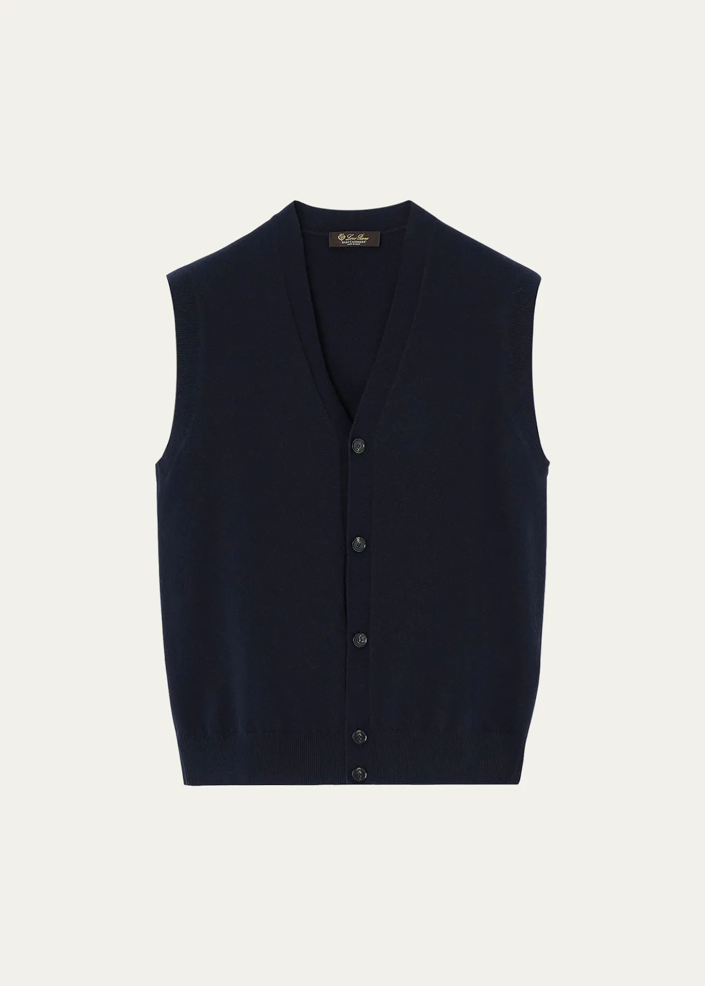 Loro PianaMen's Baby Cashmere Knit Classic-Fit Vest