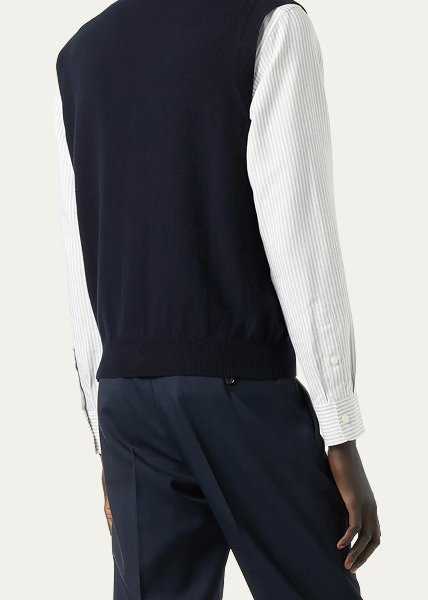 Loro PianaMen's Baby Cashmere Knit Classic-Fit Vest