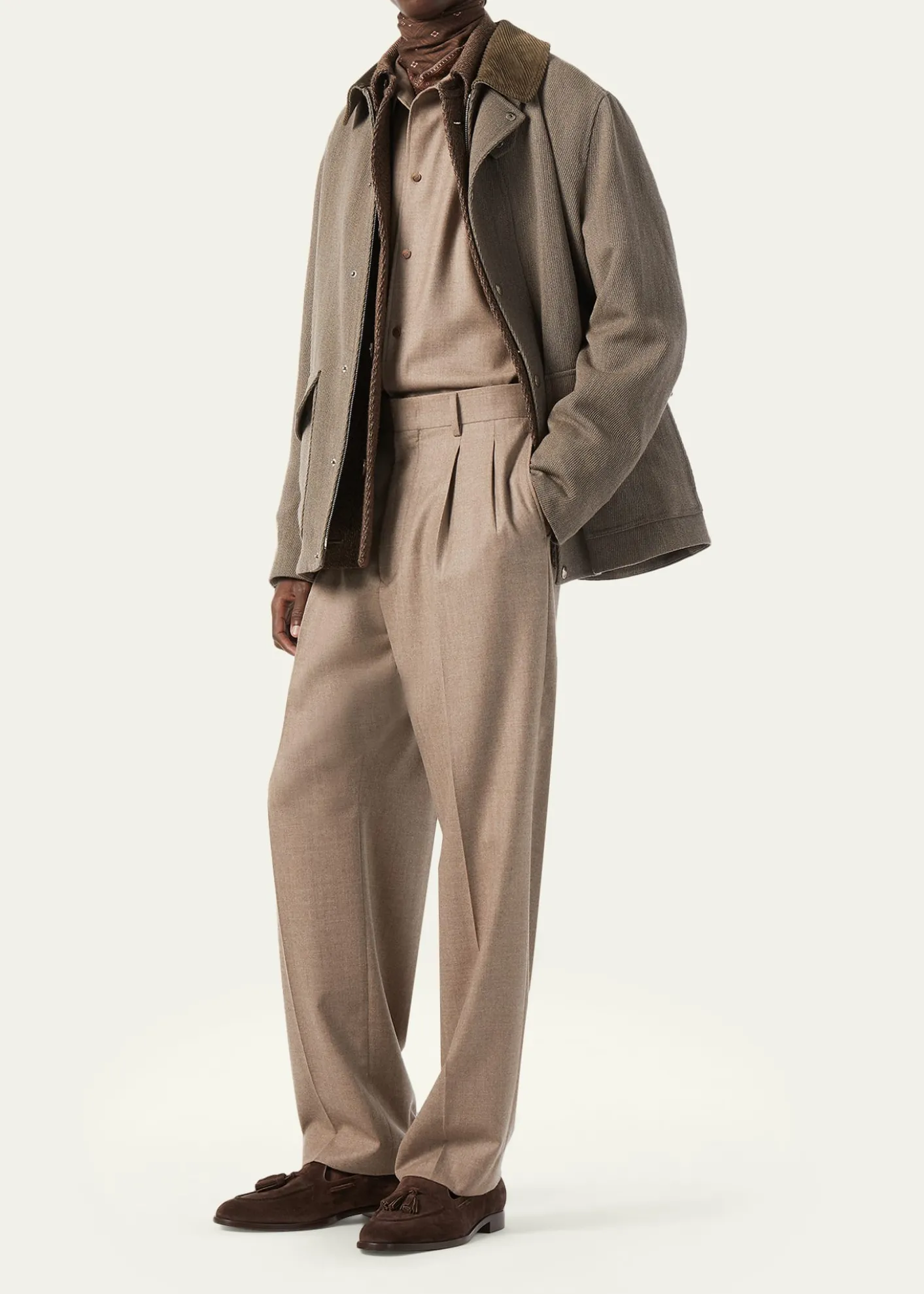 Loro PianaMen's Buxton Trouser Pants