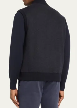 Loro PianaMen's Cashmere Button-Up Vest