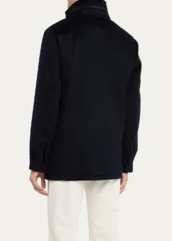 Loro PianaMen's Cashmere Storm System Traveller Jacket