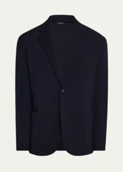 Loro PianaMen's Chevron Wool Sport Coat