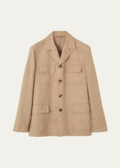 Loro PianaMen's Dover Linen Jacket