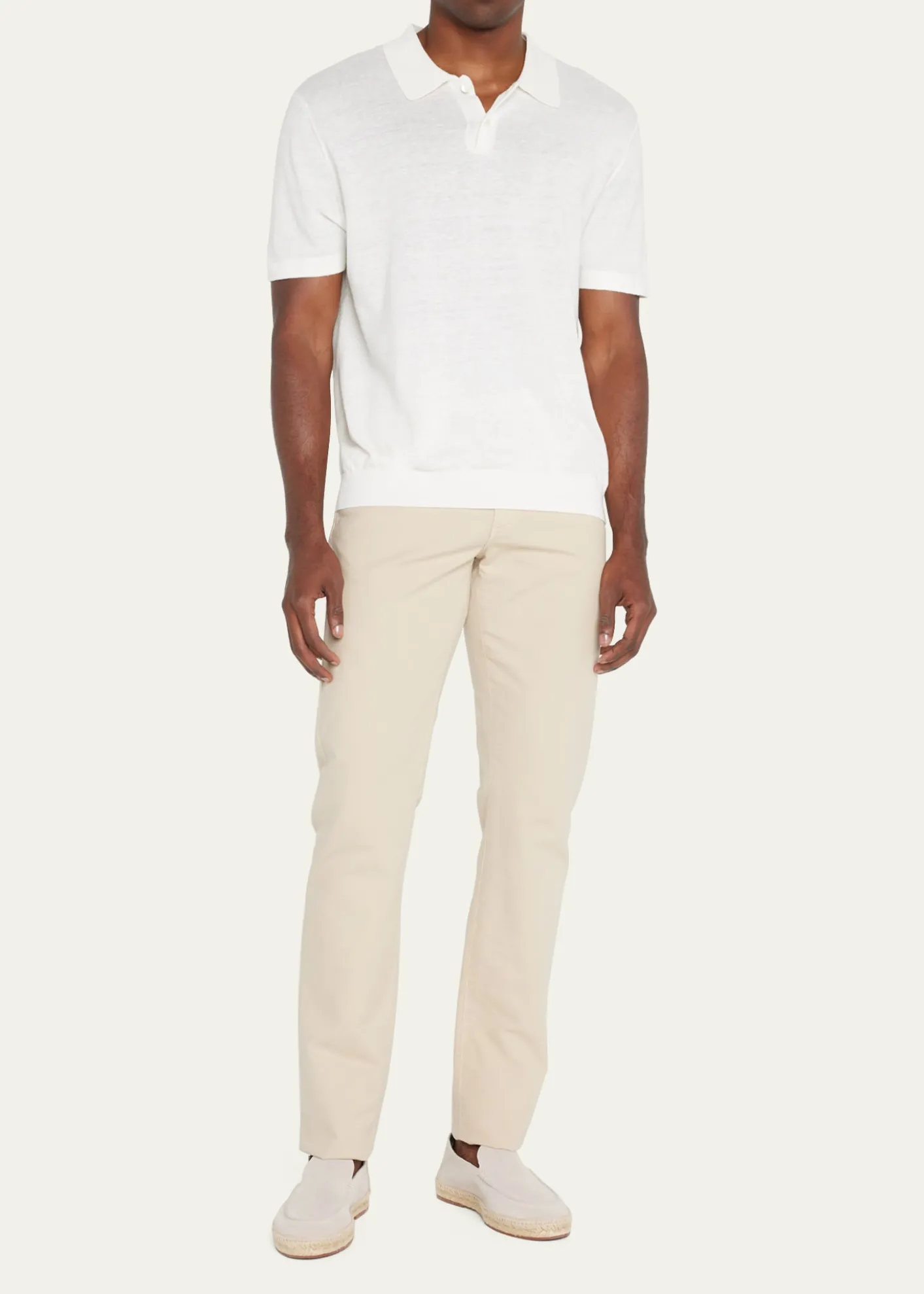 Loro PianaMen's Foldover Suede Espadrille