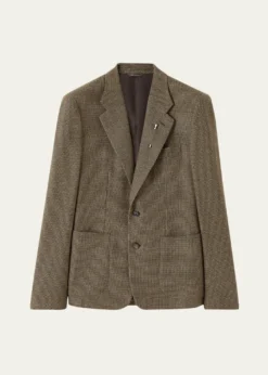 Loro PianaMen's Hedland Notch Lapel Single-Breasted Blazer