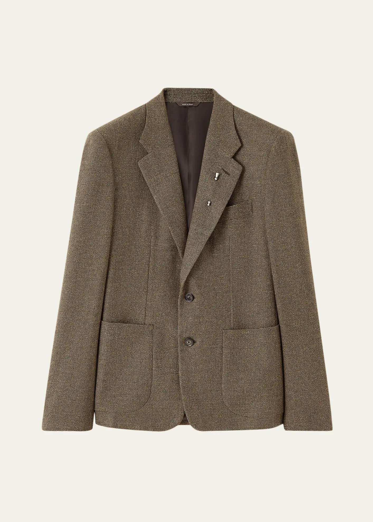 Loro PianaMen's Hedland Notch Lapel Single-Breasted Blazer