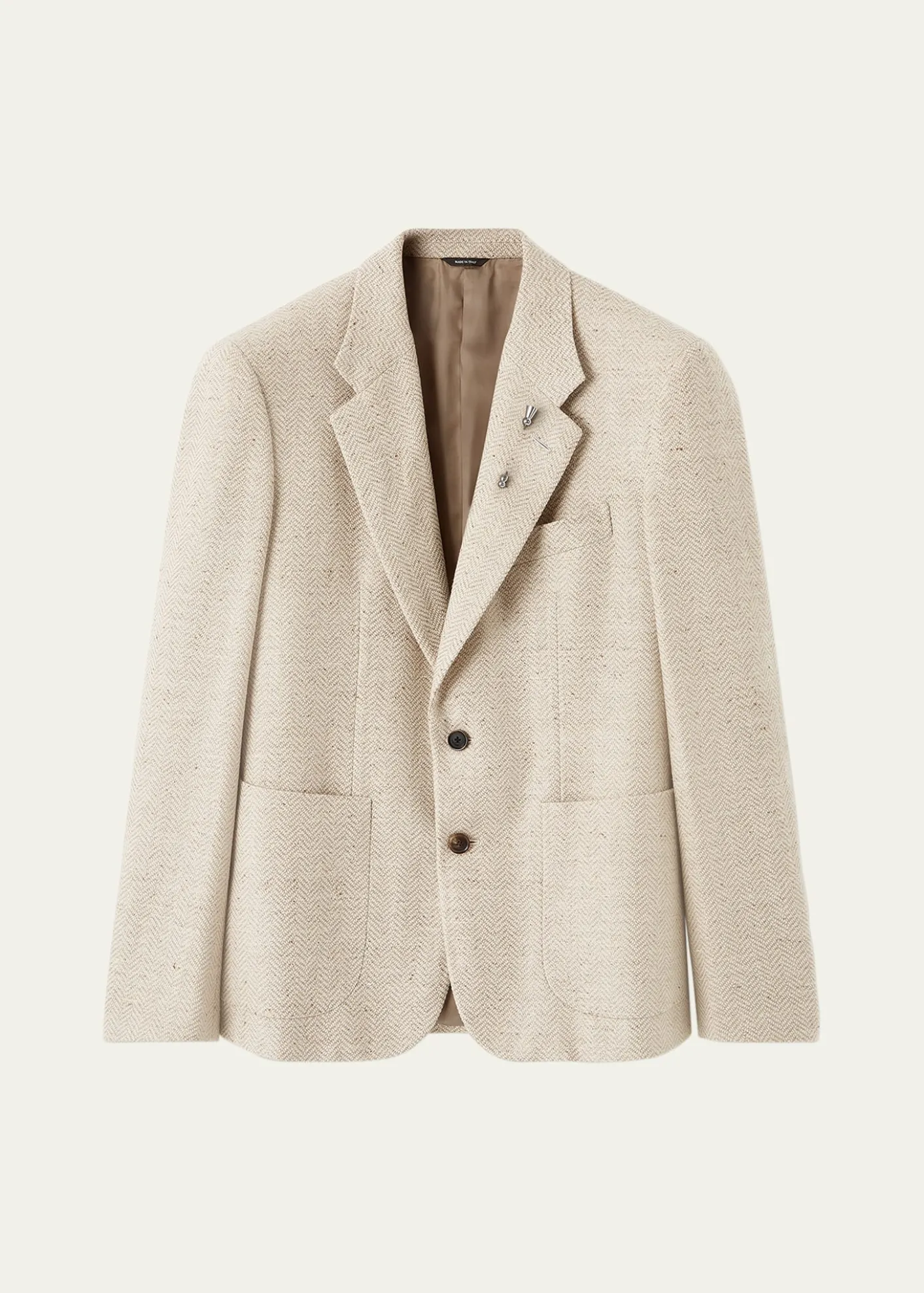 Loro PianaMen's Hedland Notch Lapel Single-Breasted Blazer