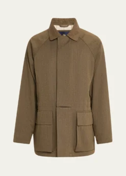 Loro PianaMen's Horsey® Wool Jacket