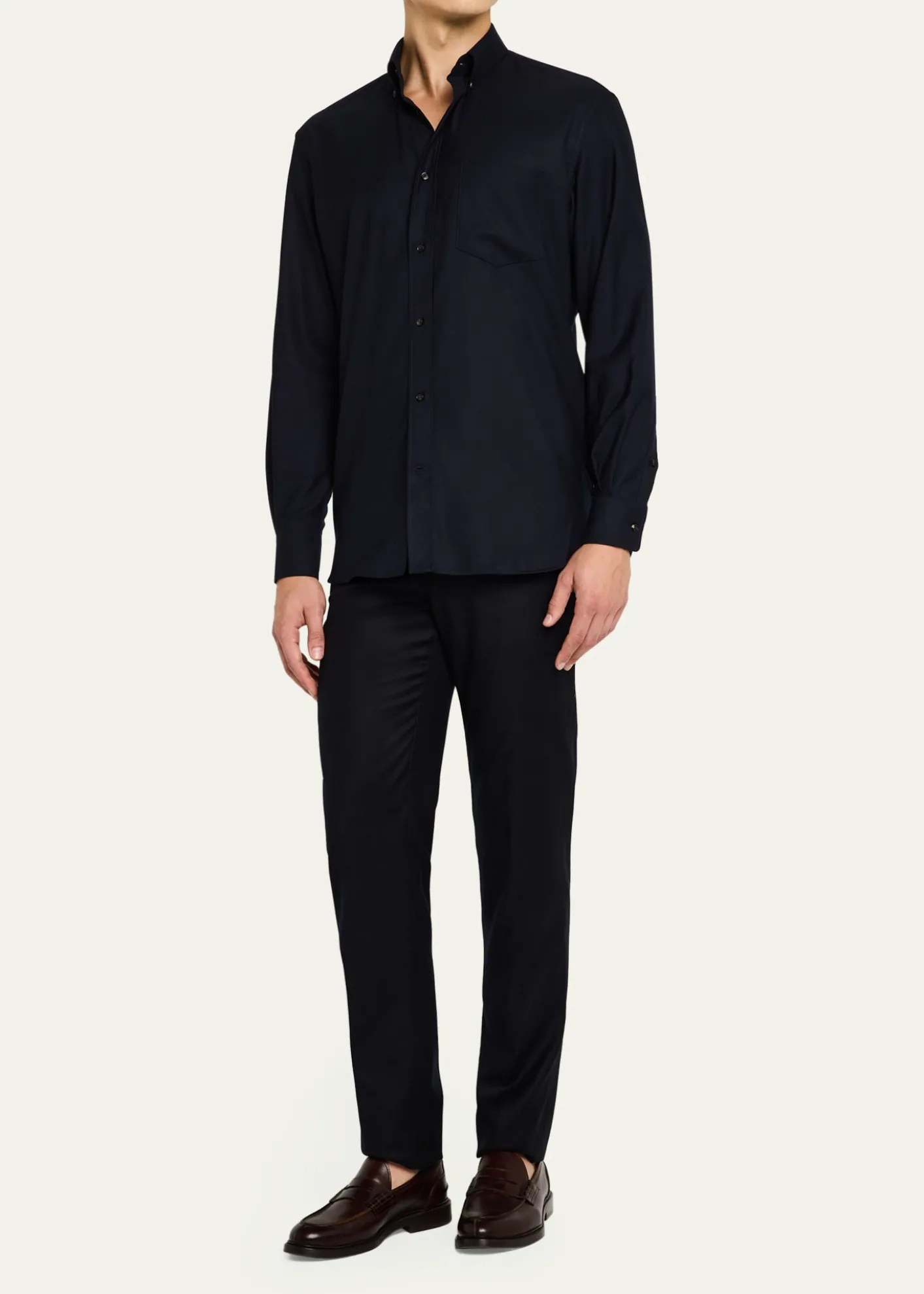 Loro PianaMen's Jack The Gift Of Kings Sport Shirt
