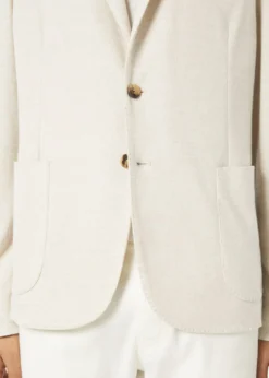 Loro PianaMen's Linen and Wool Pique Single-Breasted Sport Coat