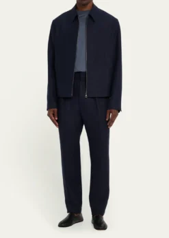 Loro PianaMen's Maurin Full-Zip Blouson