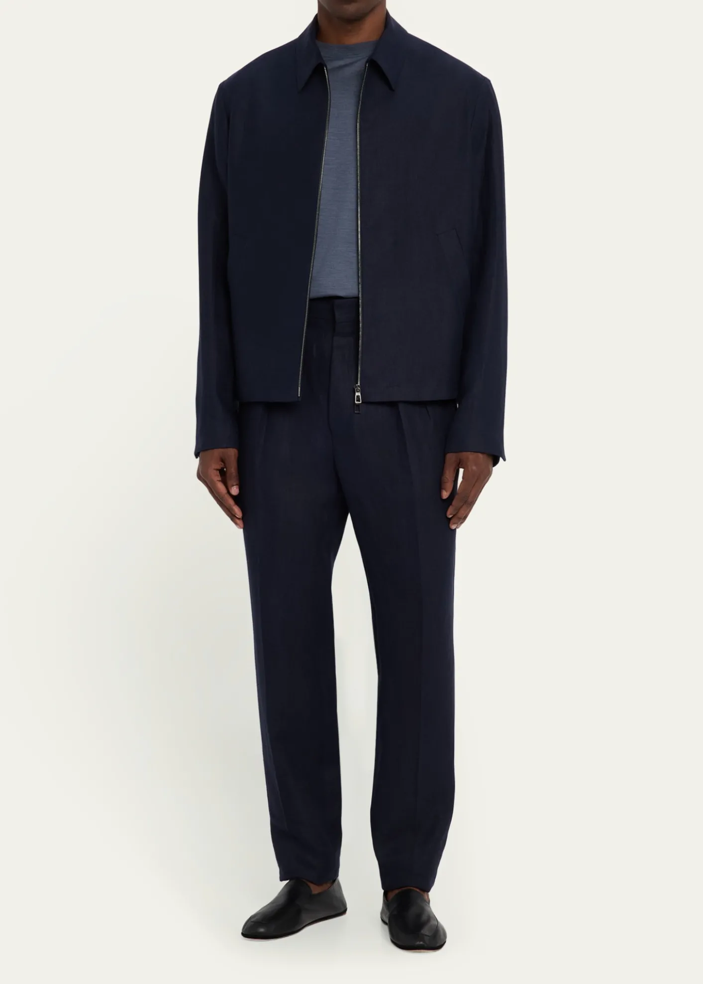 Loro PianaMen's Maurin Full-Zip Blouson