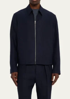 Loro PianaMen's Maurin Full-Zip Blouson