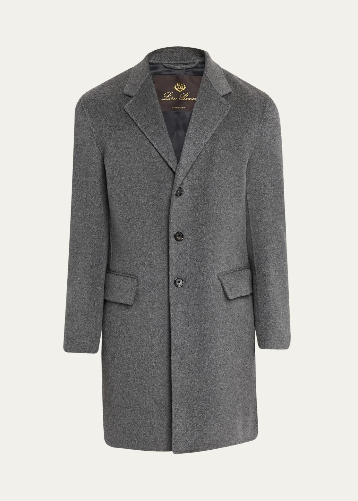 Loro PianaMen's Paolo Baby Cashmere Overcoat