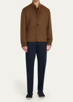 Loro PianaMen's Rik Water-Repellent Cashmere Blouson