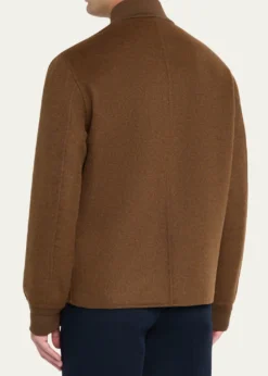 Loro PianaMen's Rik Water-Repellent Cashmere Blouson