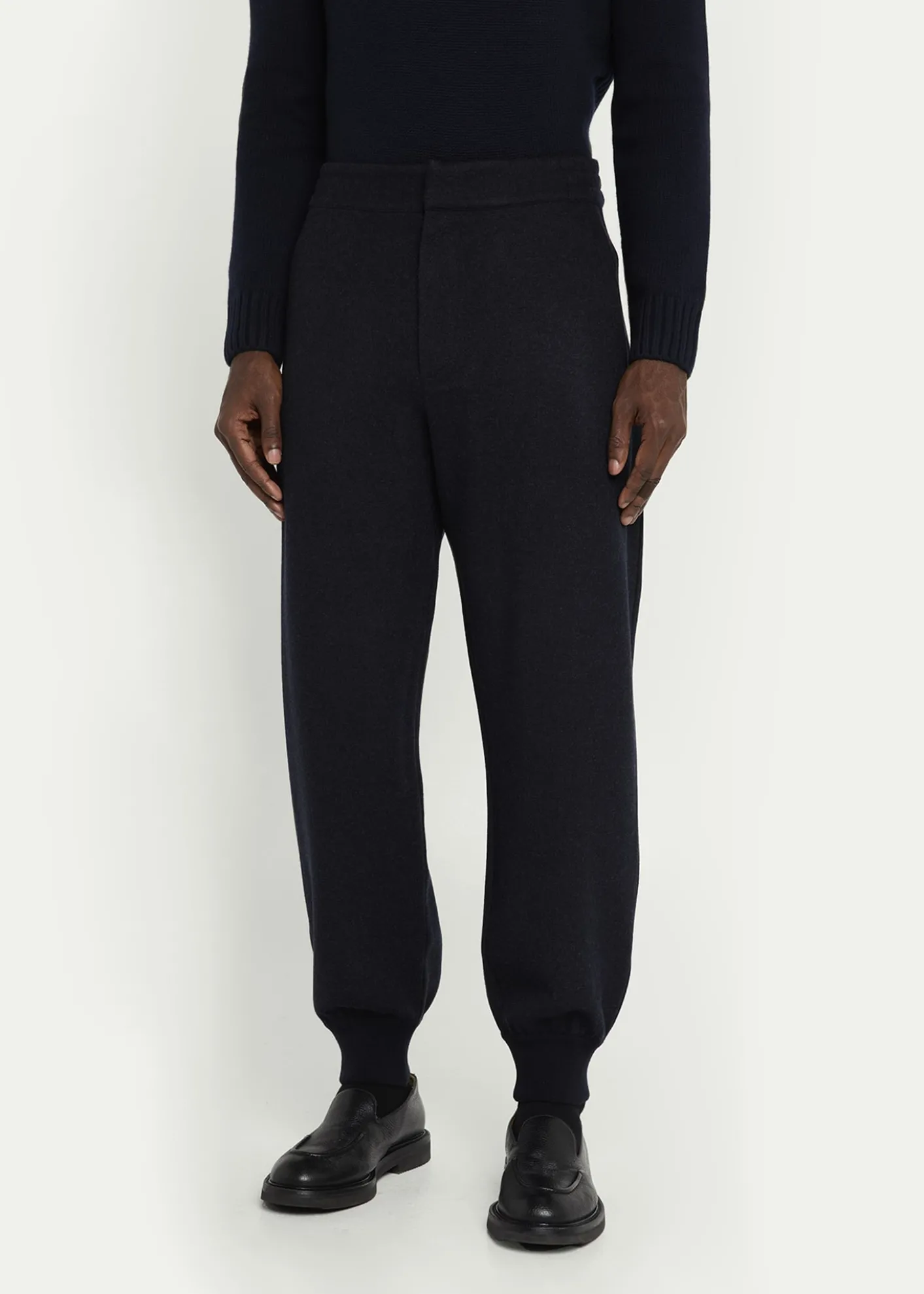 Loro PianaMen's Rio Bodro Jersey Novalis Pants