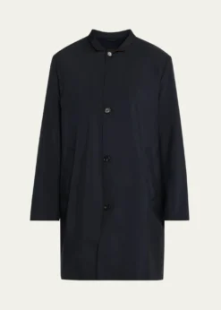 Loro PianaMen's Sebring Wind-Resistant Overcoat