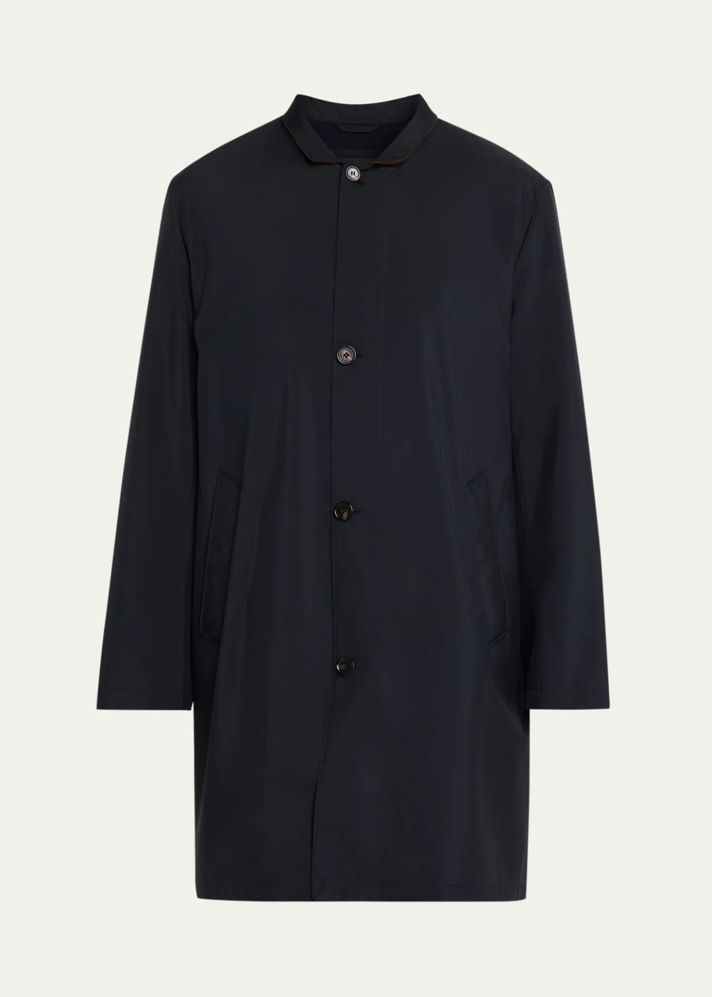 Loro PianaMen's Sebring Wind-Resistant Overcoat