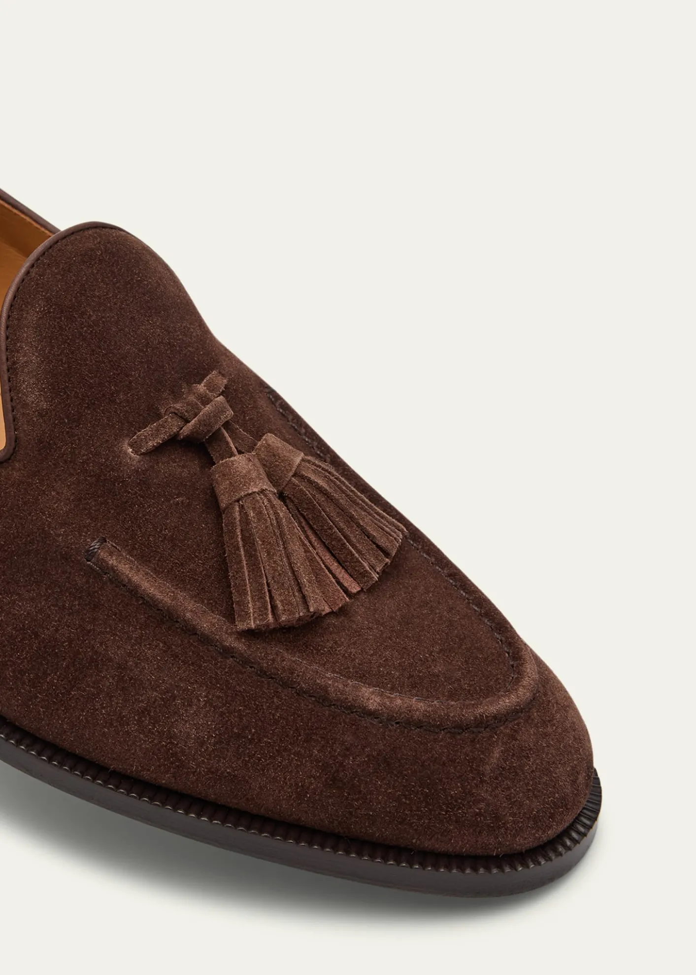Loro PianaMen's Serge Suede Tassel Loafers