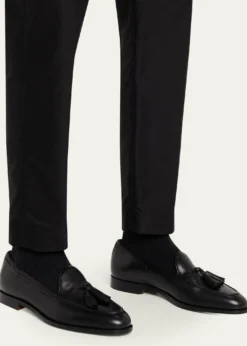 Loro PianaMen's Serge Walk Heritage Leather Tassel Loafers