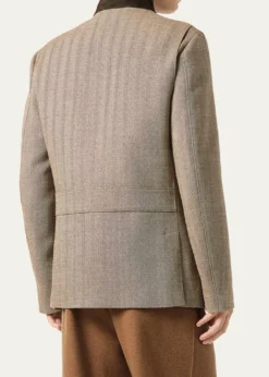 Loro PianaMen's Silk Tweed Roadster Jacket