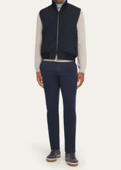 Loro PianaMen's Tennis Walk Suede Low-Top Sneakers