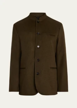 Loro PianaMen's Vienna Cashmere-Wool Jacket