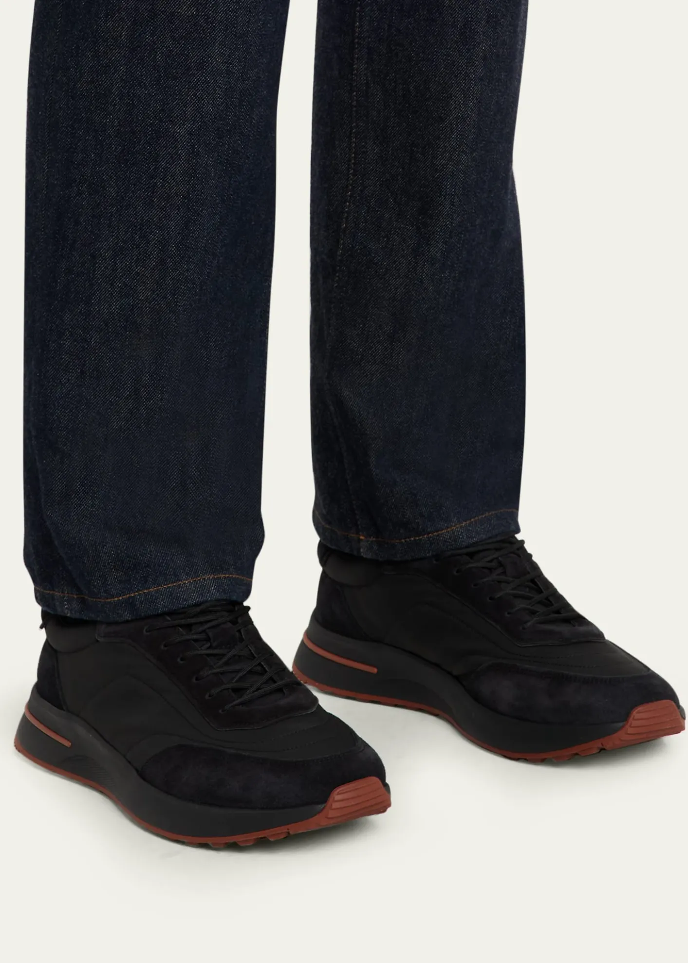 Loro PianaMen's Weekend Walk Runner Sneakers