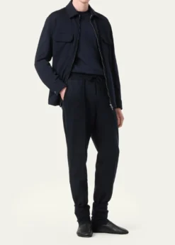 Loro PianaMen's Whitney Luxury Fleece Pants