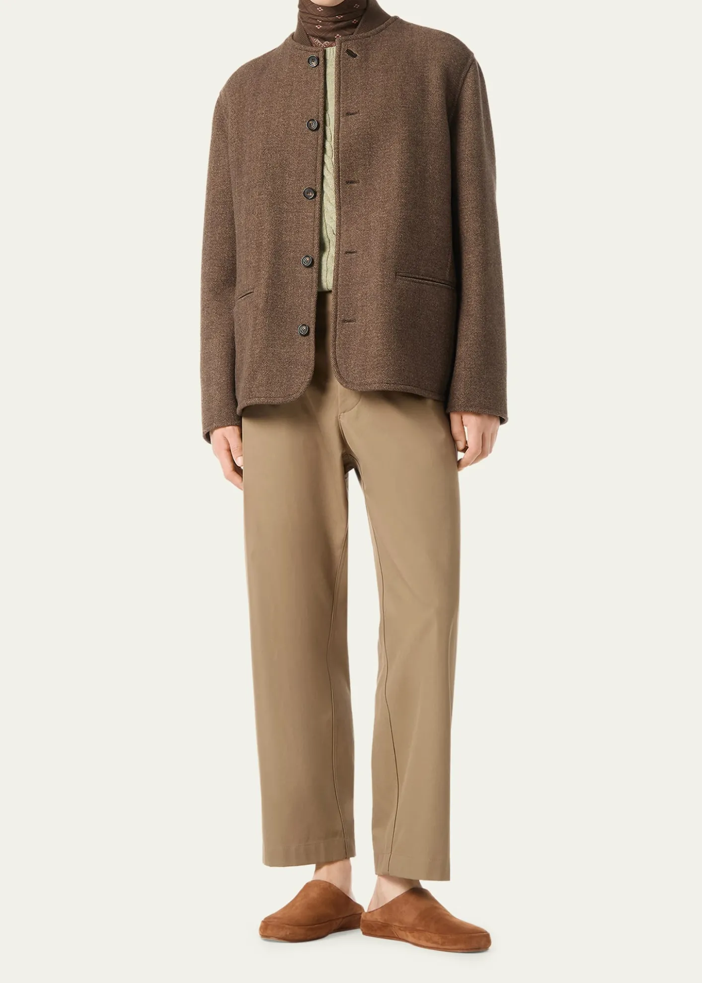 Loro PianaMen's Wish Wool and Cashmere Chilton Jacket