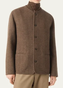 Loro PianaMen's Wish Wool and Cashmere Chilton Jacket